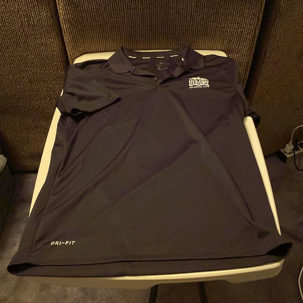 Nike Golf Dri-fit polo golf shirt. Size: S. Color: Black